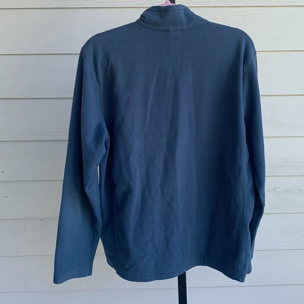The north face winter quarter zip pullover fleece men’s medium
